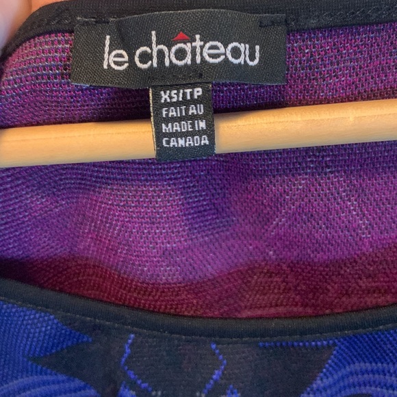 Short, cap sleeve, Aztec print dress - Picture 3 of 5